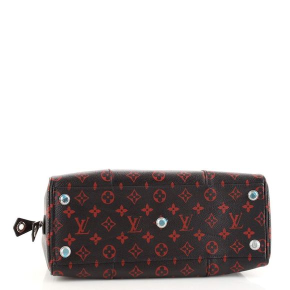 Louis Vuitton Dora Soft Handbag Limited Edition Monogram Infrarouge MM - Picture 4 of 9